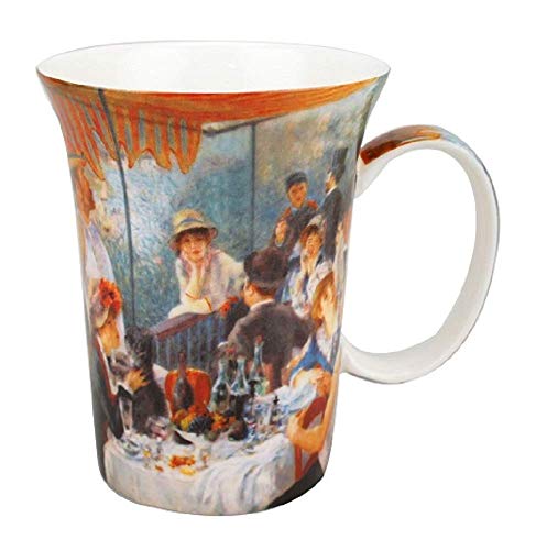 McIntosh Pierre-Auguste Renoir Fine Bone China (11 oz) Set of 4 Mugs in Matching Gift Box