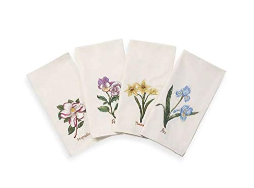 Portmeirion Botanic Garden 19" Cloth Napkin (Set of 4), Fine China Dinnerware