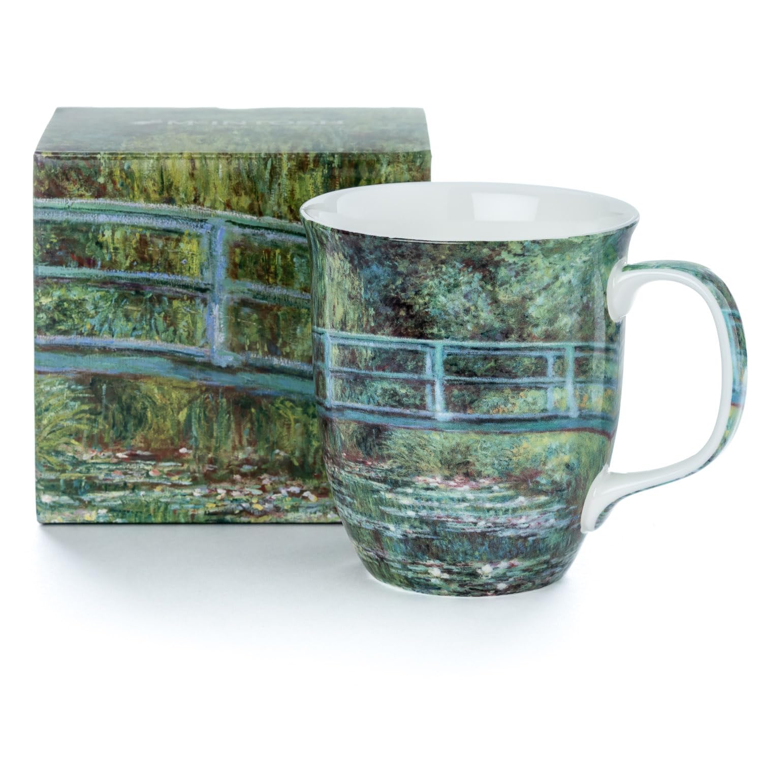 McIntosh Monet Japanese Bridge Fine Bone China Java Mug (12.5 oz)