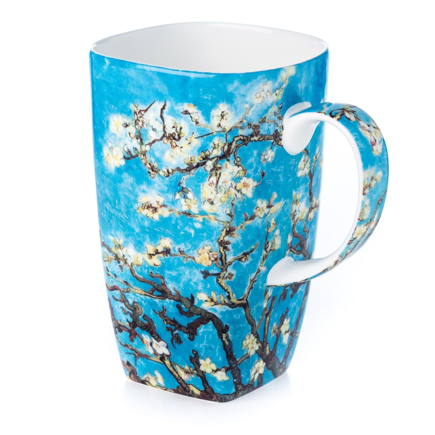 Vincent Van Gogh Almond Blossom Fine Bone China (19.6 oz) Grande Mug in Matching Gift Box