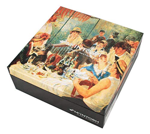 McIntosh Pierre-Auguste Renoir Fine Bone China (11 oz) Set of 4 Mugs in Matching Gift Box