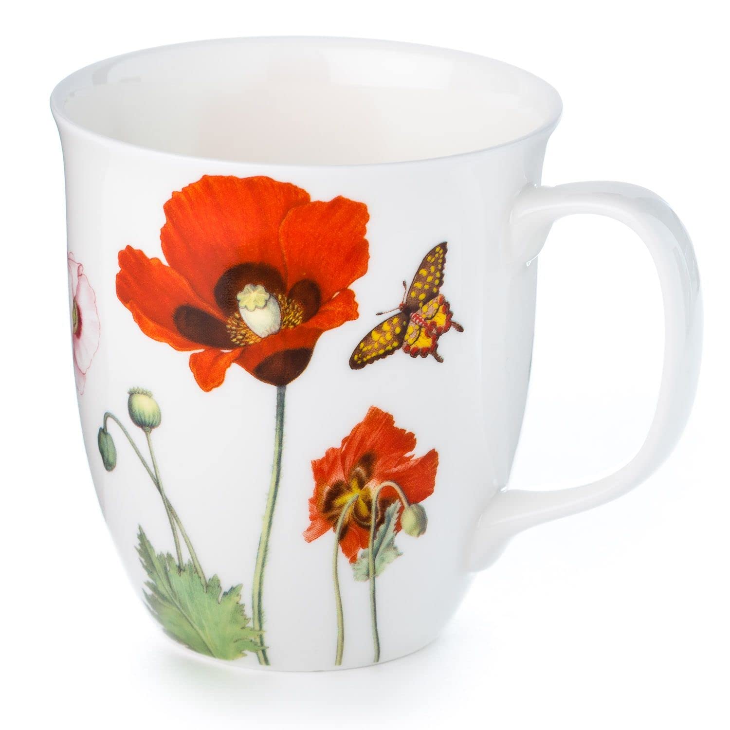 McIntosh Poppies Fine Bone China Java Mug (12.5 oz)