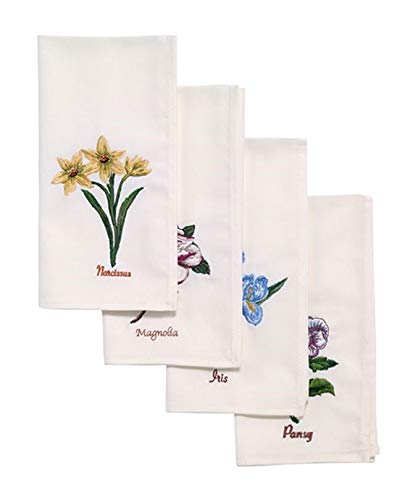 Portmeirion Botanic Garden 19" Cloth Napkin (Set of 4), Fine China Dinnerware