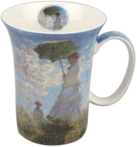 Claude MOnet Fine Bone China Set of 4 Mugs, New in Original Gift Box