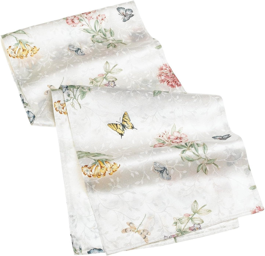 Lenox Butterfly Meadow 70-inch Table Runner, New in Original Vinyl Wrap