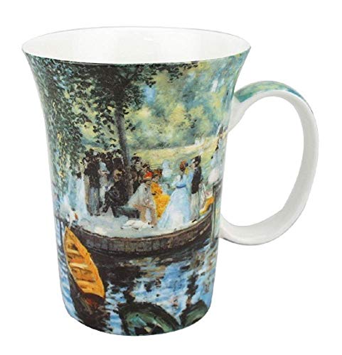 McIntosh Pierre-Auguste Renoir Fine Bone China (11 oz) Set of 4 Mugs in Matching Gift Box